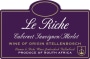 Le Riche Merlot-Cabernet Sauvignon 2010 Front Label