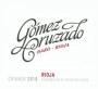 Gomez Cruzado Rioja Crianza 2010 Front Label