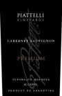 Piattelli Premium Reserve Cabernet Sauvignon 2010 Front Label