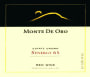 Monte de Oro Synergy 65 Red 2008 Front Label