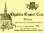 Domaine Francois Raveneau Chablis Valmur Grand Cru 2010 Front Label