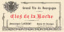 Dominique Laurent Clos de la Roche 2010 Front Label