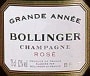 Bollinger La Grande Annee Brut Rose 1995 Front Label