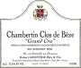 Domaine Robert Groffier Chambertin-Clos de Beze Grand Cru 2010 Front Label
