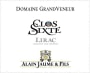 Alain Jaume Grand Veneur Lirac Clos de Sixte 2010 Front Label