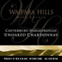 Waipara Hills Unoaked Chardonnay 2011 Front Label