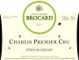 Brocard Chablis Cote de Lechet Premier Cru 2011 Front Label