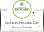 Brocard Chablis Montee de Tonnerre Premier Cru 2011 Front Label