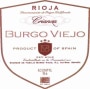 Burgo Viejo Rioja Crianza 2011 Front Label