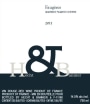 Hecht & Bannier Faugeres 2011 Front Label