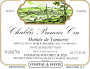 Vocoret Chablis Montee de Tonnerre Premier Cru 2011 Front Label
