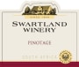 Swartland Pinotage 2011 Front Label
