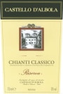 Castello di Albola Chianti Classico Riserva 2011 Front Label