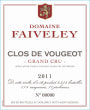 Faiveley Clos de Vougeot Grand Cru 2011 Front Label