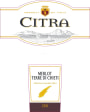 Citra Merlot 2011 Front Label