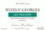 Domaine Henri Gouges Nuits-Saint-Georges Les Pruliers Premier Cru 2011 Front Label