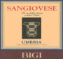 Bigi Sangiovese 2011 Front Label