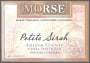 Morse Wines Evans Hill Petite Sirah 2008 Front Label