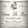 Chateau La Roque Pic St. Loup Cupa Numismae 2000 Front Label