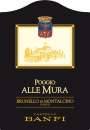 Banfi Brunello di Montalcino Poggio Alle Mura 2011 Front Label