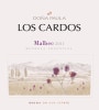 Dona Paula Los Cardos Malbec 2011 Front Label