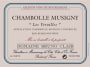 Bruno Clair Chambolle Musigny Les Veroilles 2011 Front Label