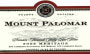 Mount Palomar Winery Meritage 2002 Front Label