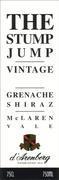 d'Arenberg The Stump Jump GSM 2000 Front Label