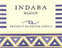 Indaba Merlot 2001 Front Label