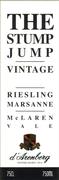d'Arenberg The Stump Jump White 2001 Front Label