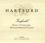 Hartford Dina's Vineyard Zinfandel 1999 Front Label
