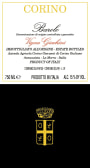 Giovanni Corino Barolo Vigna Giachini 2011 Front Label