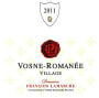 Francois Lamarche Vosne Romanee 2011 Front Label