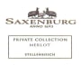 Saxenburg Private Collection Merlot 2011 Front Label