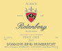 Zind-Humbrecht Rotenberg Pinot Gris 2011 Front Label