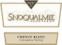 Snoqualmie Chenin Blanc 2000 Front Label