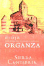 Sierra Cantabria Organza 2011 Front Label