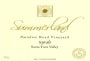 Summerland Paradise Road Vineyard Syrah 2015  Front Label
