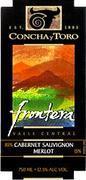 Concha y Toro Frontera Cabernet/Merlot 2000 Front Label