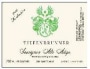 Tiefenbrunner Sauvignon Blanc 2000 Front Label