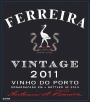 Ferreira Porto Vintage Port 2011 Front Label