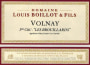 Domaine Lucien Boillot Volnay Les Brouillards Premier Cru 2011 Front Label