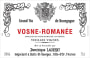 Dominique Laurent Vosne-Romanee Vieilles Vignes 2011 Front Label