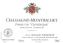 Domaine Jean-Claude Ramonet Chassagne-Montrachet Clos Saint-Jean Premier Cru 2011 Front Label