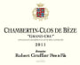 Domaine Robert Groffier Chambertin-Clos de Beze Grand Cru 2011 Front Label