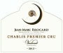 Brocard Chablis Vaulorent Premier Cru 2012 Front Label