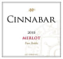 Cinnabar Paso Robles Merlot 2010 Front Label