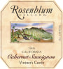 Rosenblum Cellars Vintner's Cuvee Cabernet Sauvignon 2006 Front Label