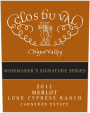 Clos du Val Winemaker's Signature Series Merlot 2011 Front Label