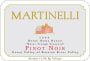 Martinelli Bondi Home Ranch Pinot Noir 2008 Front Label